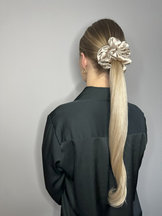 Gumka Scrunchie Standard Champagne