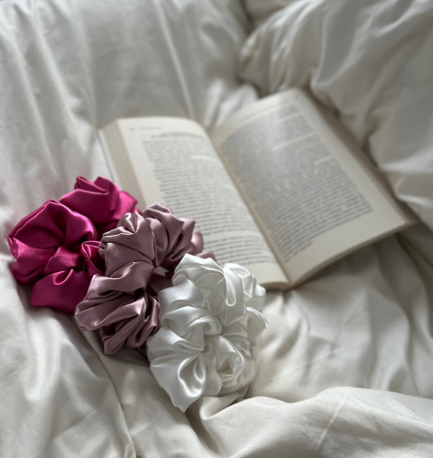 Gumka Scrunchie Crème brûlée Gumka Scrunchie Crème brûlée
