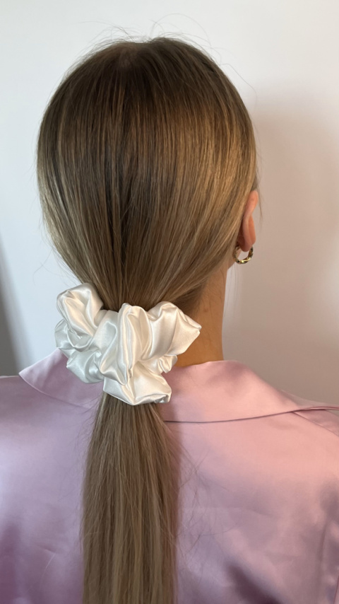 Gumka Scrunchie Crème brûlée Gumka Scrunchie Crème brûlée