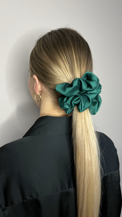 Gumka Scrunchie Standard Emerald Gumka Scrunchie Standard Emerald