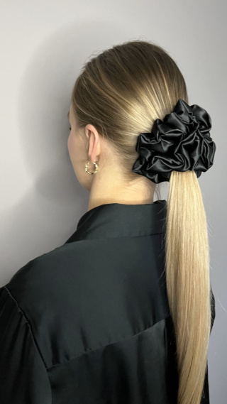 Gumka Scrunchie Standard Onyx