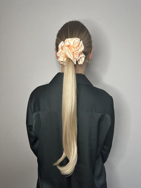 Gumka Scrunchie Standard Peach Gumka Scrunchie Standard Peach