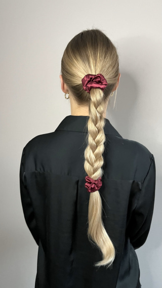 Gumka Scrunchie Slim Cherry