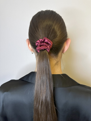 Gumka Scrunchie Slim Cherry