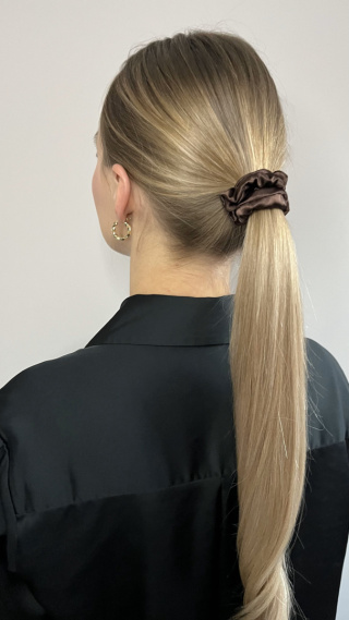 Gumka Scrunchie Slim Chocolate