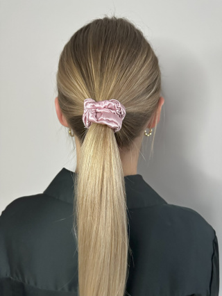 Gumka Scrunchie Slim Baby Pink