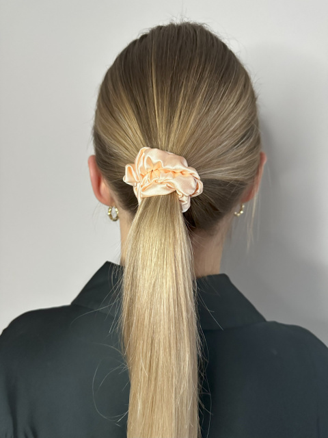 Gumka Scrunchie Slim Peach Gumka Scrunchie Slim Peach