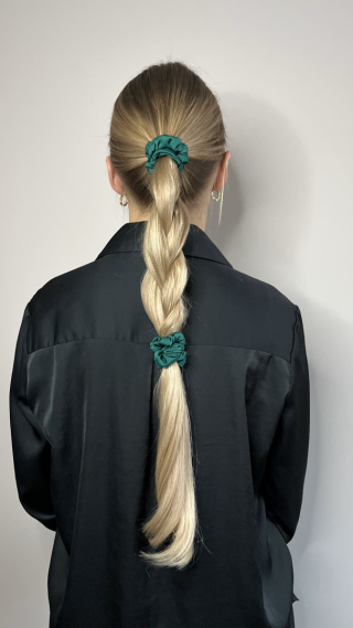 Gumka Scrunchie Slim Emerald