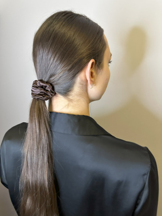 Gumka Scrunchie Slim Chocolate