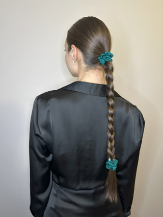 Gumka Scrunchie Slim Emerald