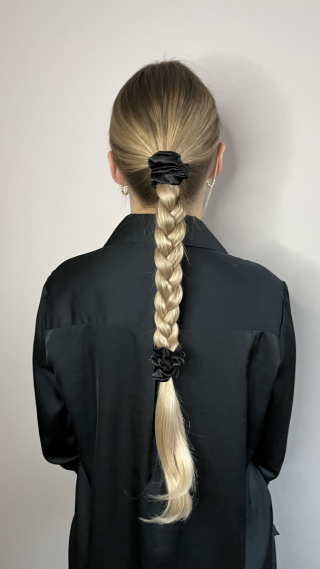 Gumka Scrunchie Slim Onyx