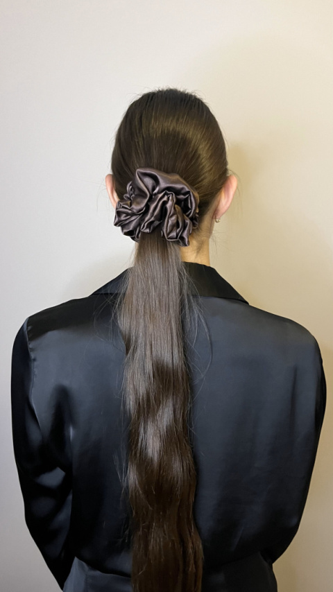Gumka Scrunchie Standard Chocolate Gumka Scrunchie Standard Chocolate