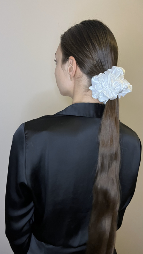 Gumka Scrunchie Crème brûlée Gumka Scrunchie Crème brûlée