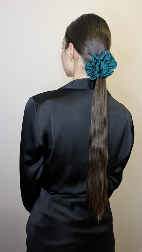 Gumka Scrunchie Standard Emerald Gumka Scrunchie Standard Emerald